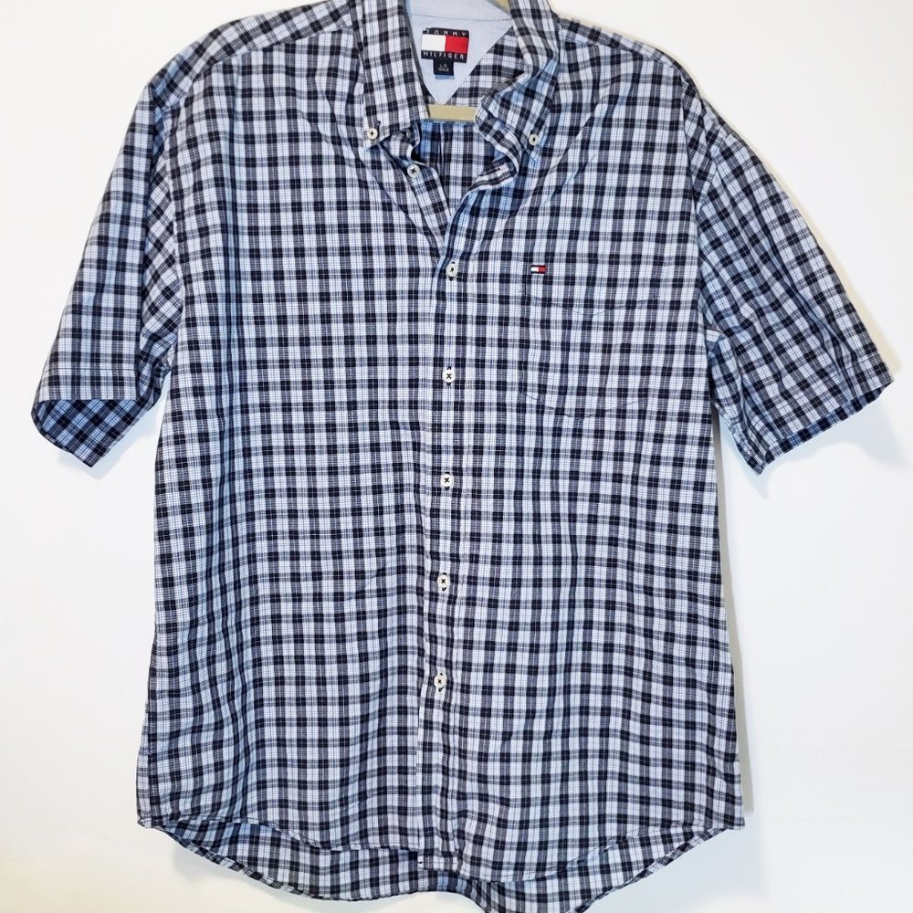 Tommy Hilfiger Men's Large Casual Button Shirt